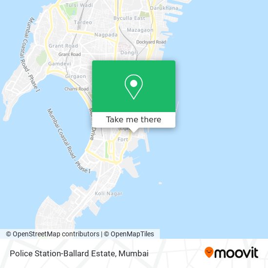 Police Station-Ballard Estate map