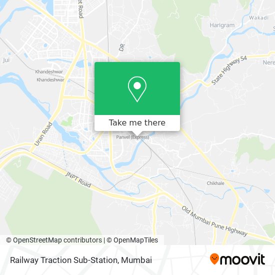 Railway Traction Sub-Station map