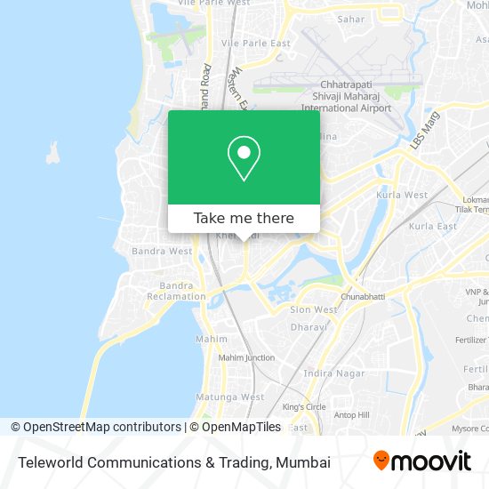 Teleworld Communications & Trading map