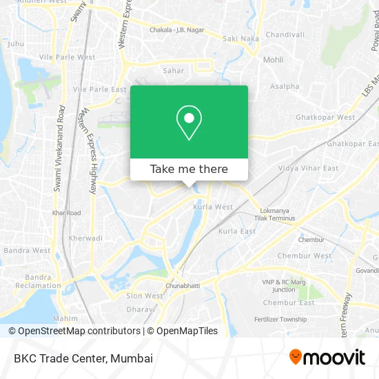 BKC Trade Center map