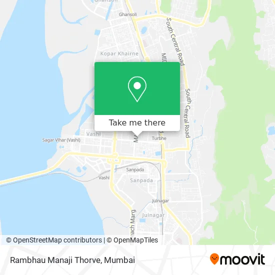 Rambhau Manaji Thorve map