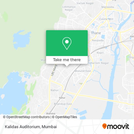 Kalidas Auditorium map