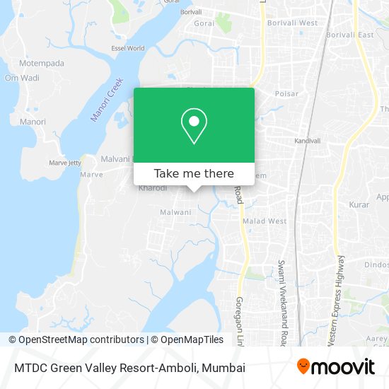 MTDC Green Valley Resort-Amboli map