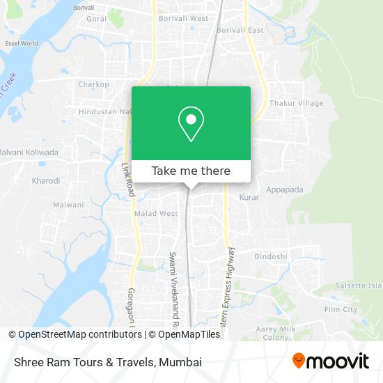 Shree Ram Tours & Travels map