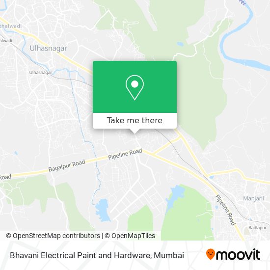 Bhavani Electrical Paint and Hardware map