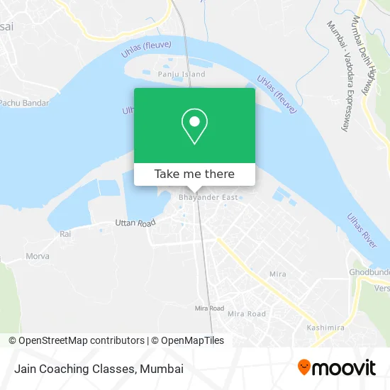 Jain Coaching Classes map