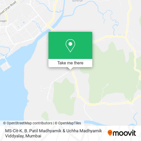 MS-Cit-K. B. Patil Madhyamik & Uchha Madhyamik Viddyalay map