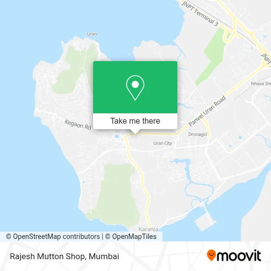 Rajesh Mutton Shop map