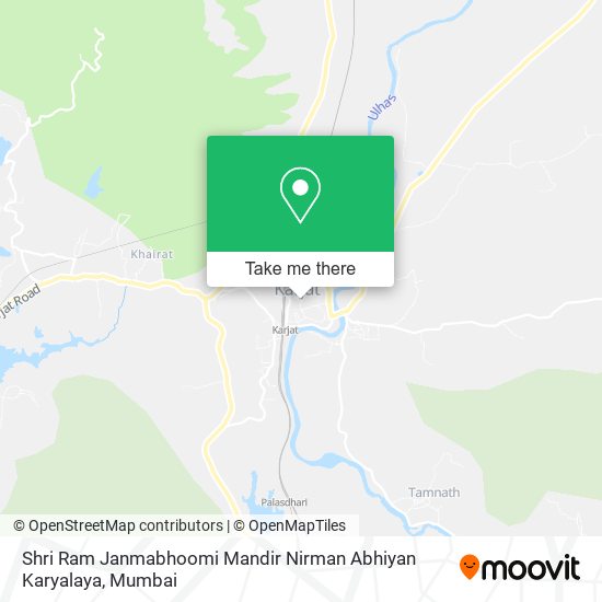 Shri Ram Janmabhoomi Mandir Nirman Abhiyan Karyalaya map