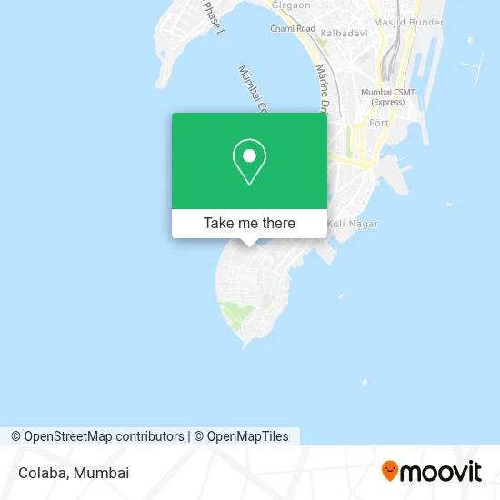 Colaba map