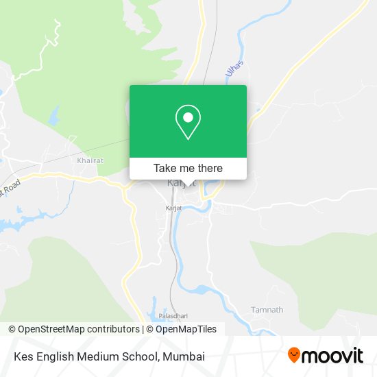 Kes English Medium School map