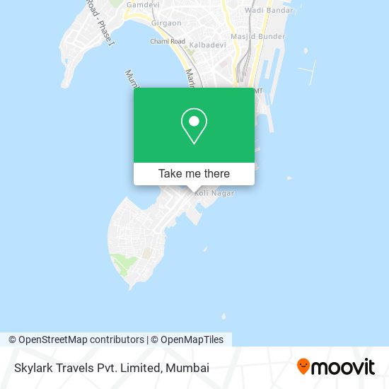 Skylark Travels Pvt. Limited map