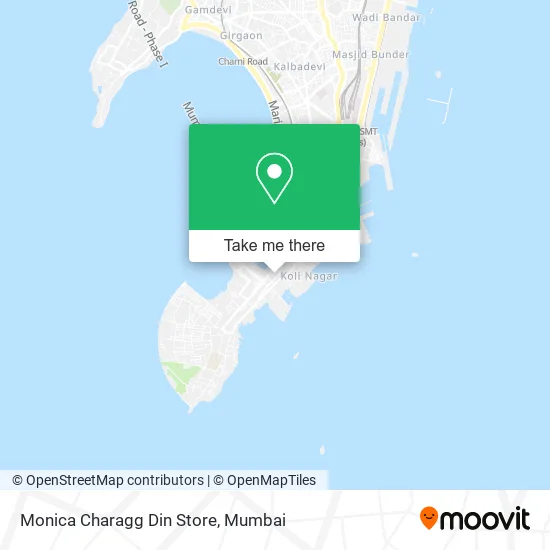 Monica Charagg Din Store map