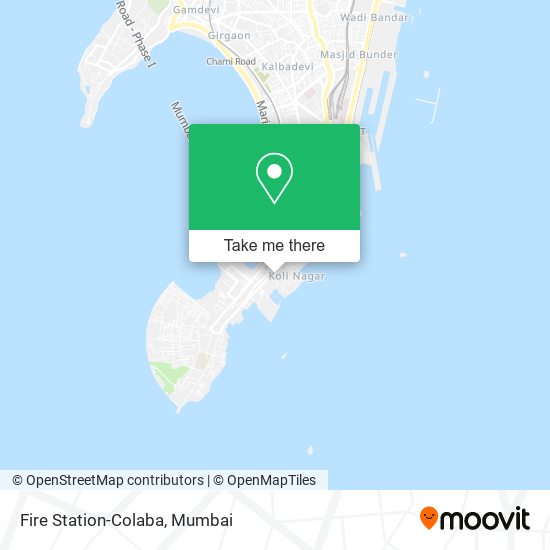 Fire Station-Colaba map
