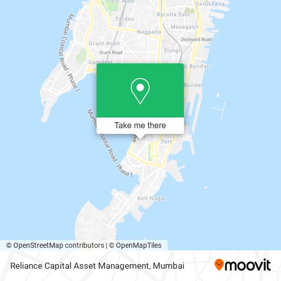 Reliance Capital Asset Management map