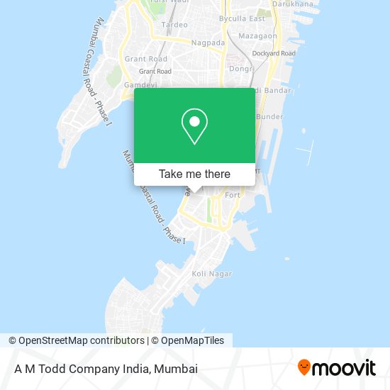 A M Todd Company India map