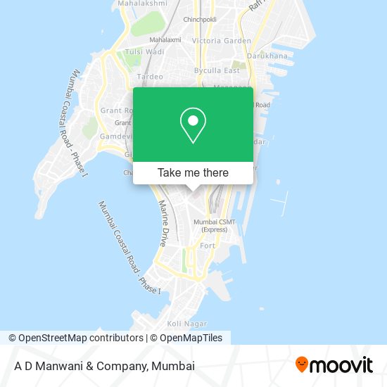 A D Manwani & Company map
