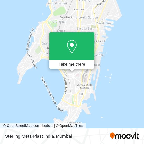 Sterling Meta-Plast India map