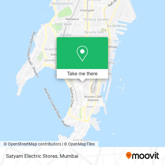 Satyam Electric Stores map