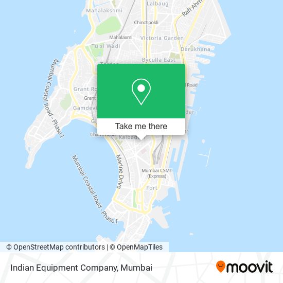 Indian Equipment Company map