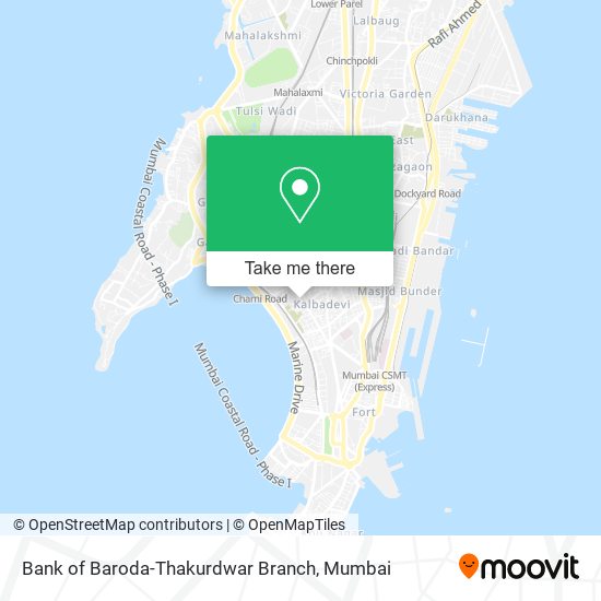 Bank of Baroda-Thakurdwar Branch map