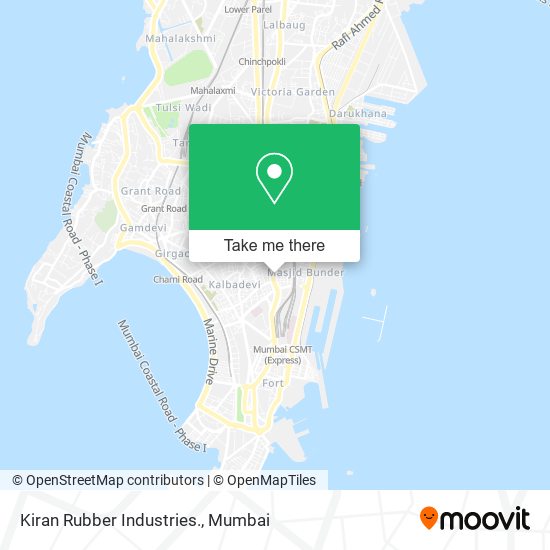 Kiran Rubber Industries. map