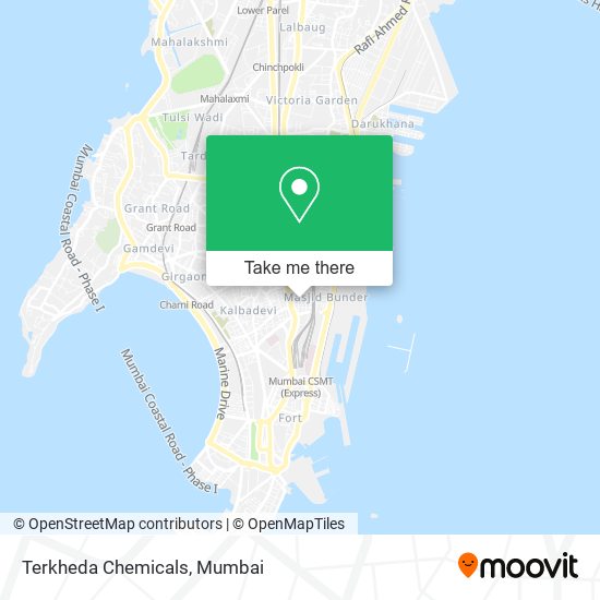 Terkheda Chemicals map