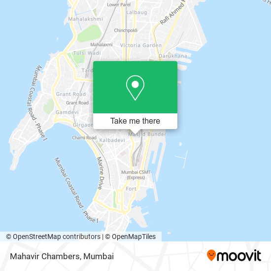 Mahavir Chambers map