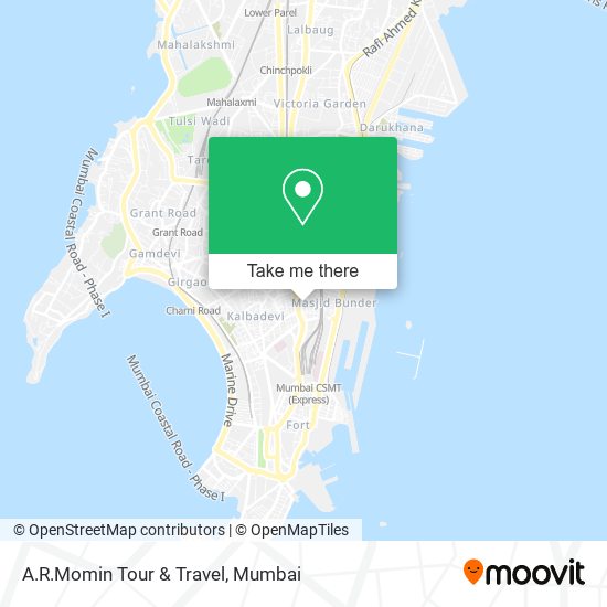 A.R.Momin Tour & Travel map