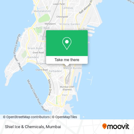 Shiel Ice & Chemicals map