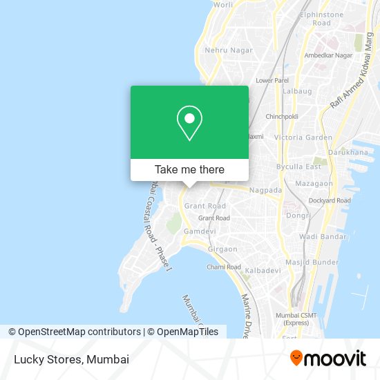 Lucky Stores map