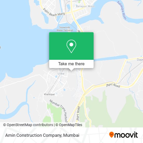 Amin Construction Company map