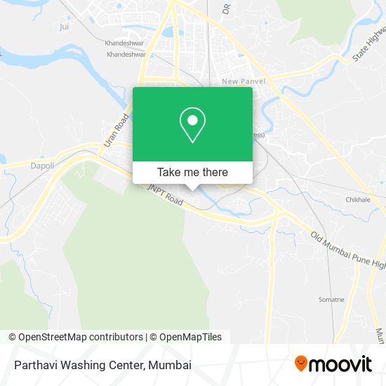 Parthavi Washing Center map