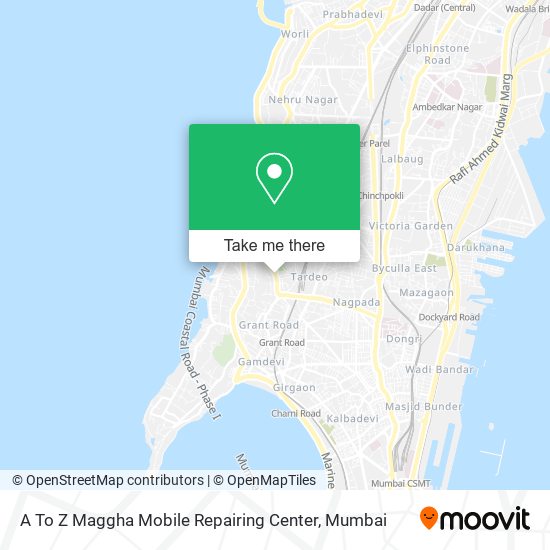 A To Z Maggha Mobile Repairing Center map