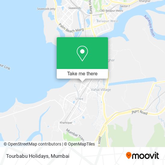 Tourbabu Holidays map