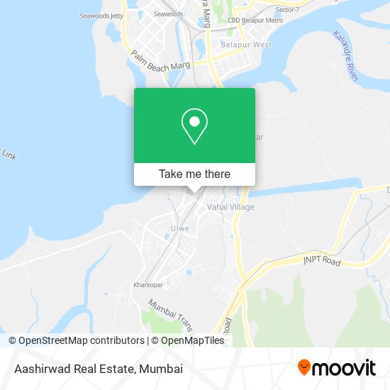 Aashirwad Real Estate map