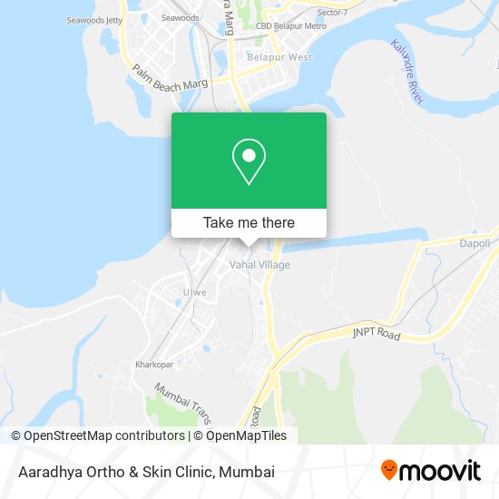 Aaradhya Ortho & Skin Clinic map