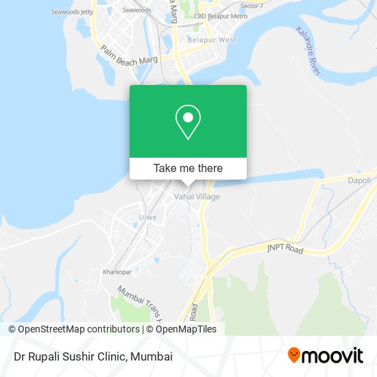 Dr Rupali Sushir Clinic map