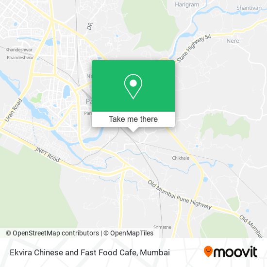 Ekvira Chinese and Fast Food Cafe map