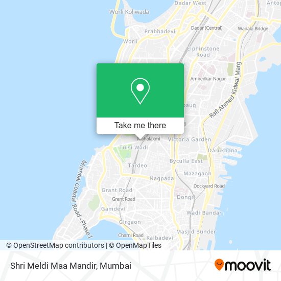 Shri Meldi Maa Mandir map