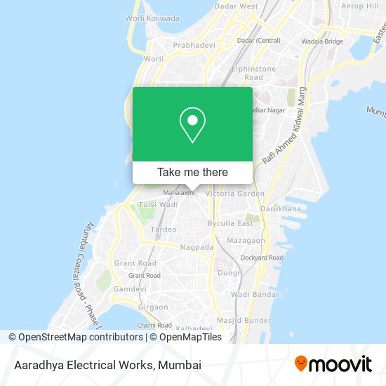 Aaradhya Electrical Works map