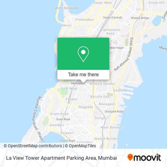 La View Tower Apartment Parking Area map