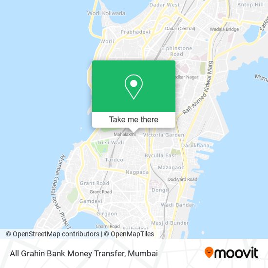 All Grahin Bank Money Transfer map