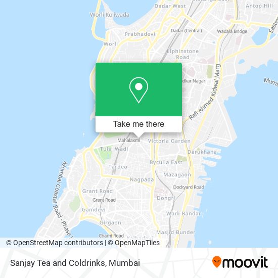 Sanjay Tea and Coldrinks map