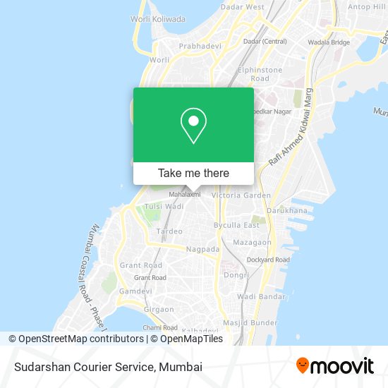 Sudarshan Courier Service map