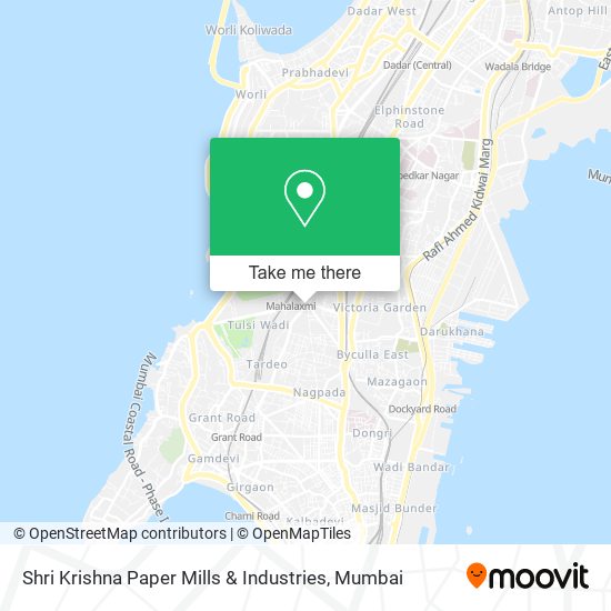 Shri Krishna Paper Mills & Industries map