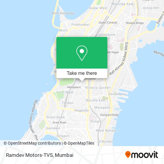 Ramdev Motors-TVS map