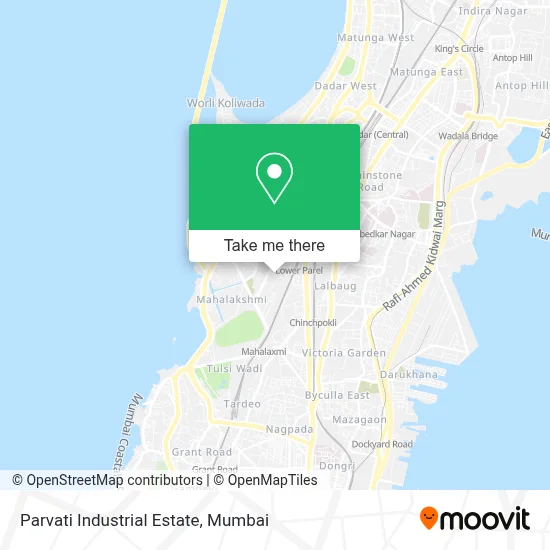 Parvati Industrial Estate map