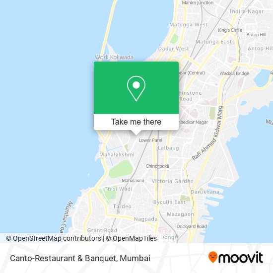 Canto-Restaurant & Banquet map