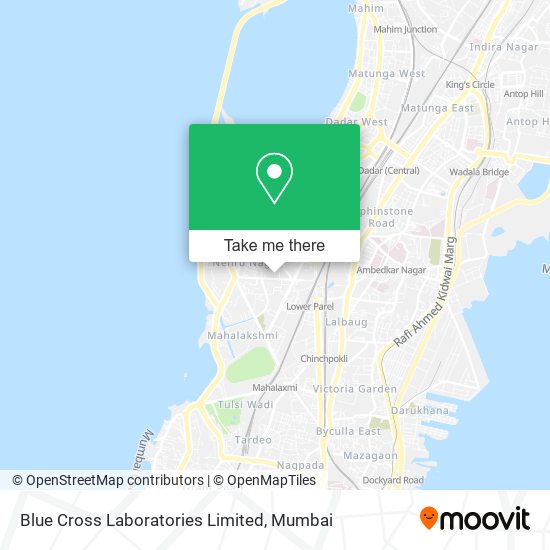 Blue Cross Laboratories Limited map